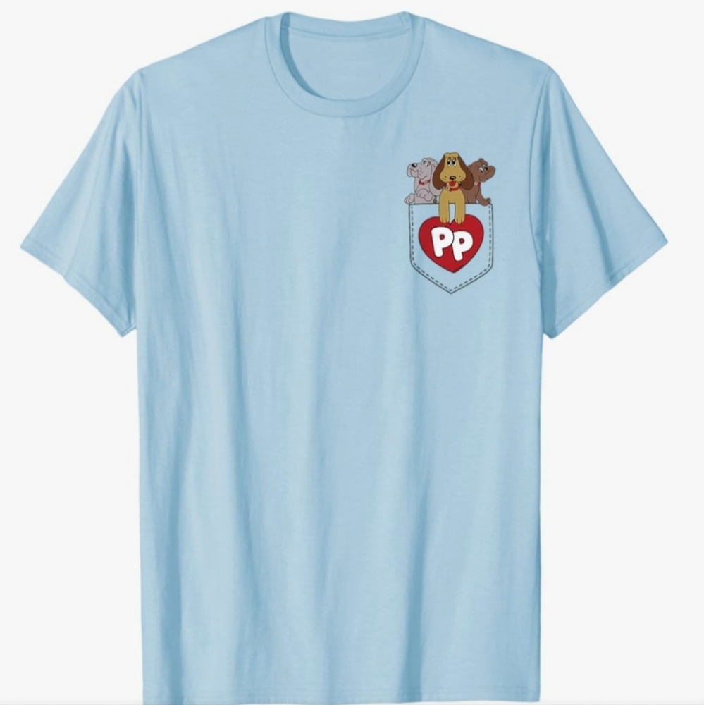 Hasbro Light Blue Licensed Pound Puppies Tshirt